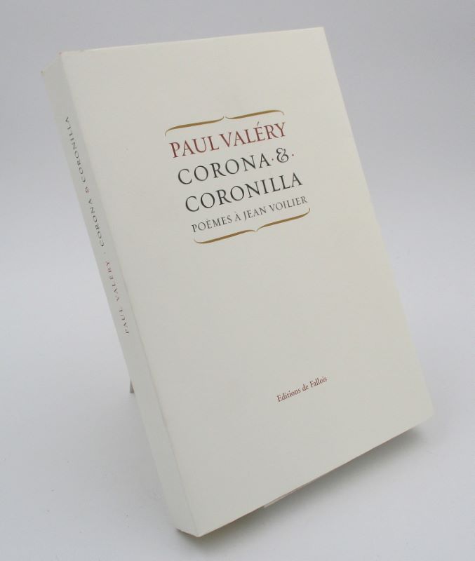 Couverture du livre Estimation du livre « corona & Coronilla. Poèmes à Jean Voilier »