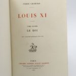 Couverture du livre Estimation du livre « lOUIS XI.I. Le DauphinII. Le Roi »