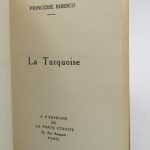 Couverture du livre Estimation du livre &laquo;&nbsp;la Turquoise&nbsp;&raquo;