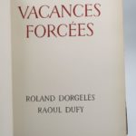 Couverture du livre Estimation du livre « vacances forcées »