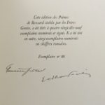 Couverture du livre Estimation du livre « poèmes de Ronsard »