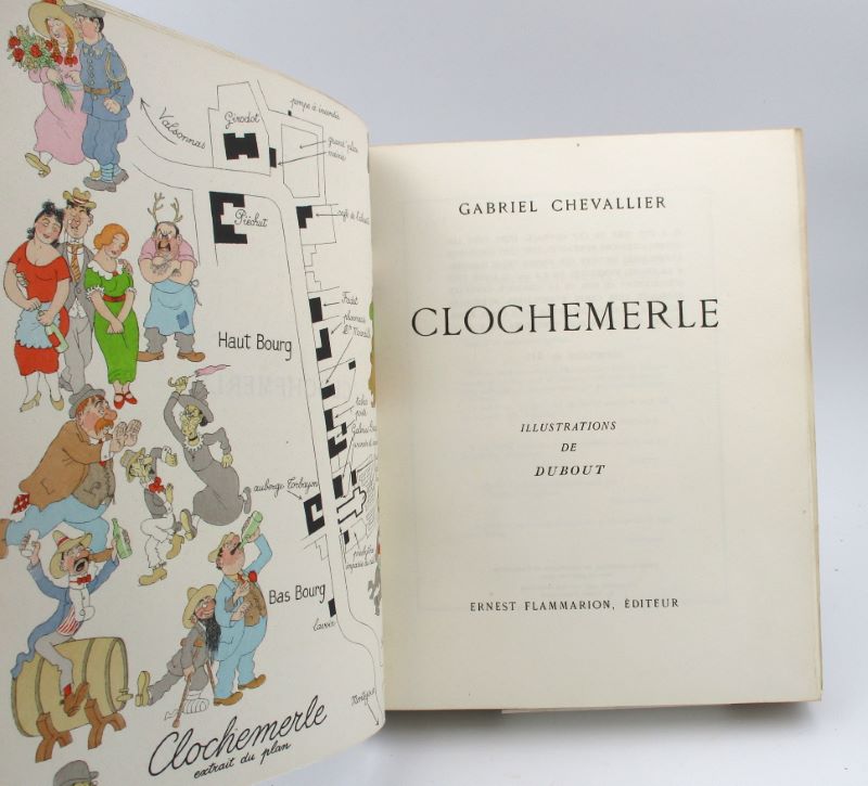 Couverture du livre Estimation du livre « clochemerle. Illustrations de Dubout. »