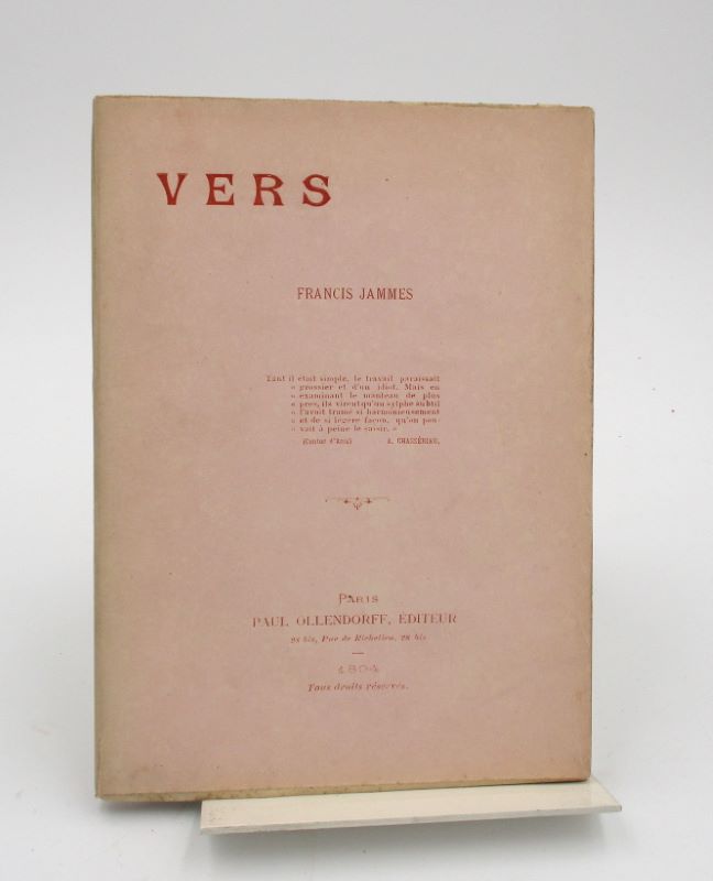 Couverture du livre Estimation du livre « vers »