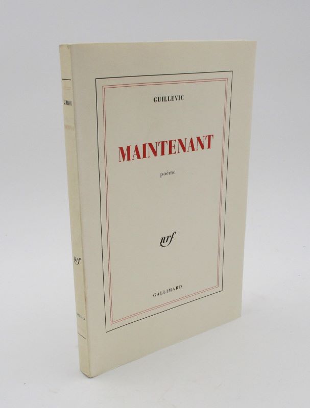 Couverture du livre Estimation du livre « maintenant. Poème »