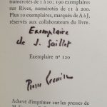 Couverture du livre Estimation du livre « livre de Ballets »