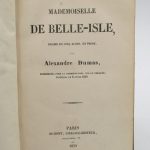 Couverture du livre Estimation du livre « mademoiselle de Belle-Isle. Drame en cinq actes »
