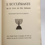 Couverture du livre Estimation du livre « l’Ecclésiaste ou le Livre du Roi Salomon »