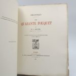 Couverture du livre Estimation du livre « chantilly. Les Quarante Fouquet. »