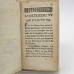 Couverture du livre Estimation du livre « les Pensées de J. J. Rousseau Citoyen de Genève »