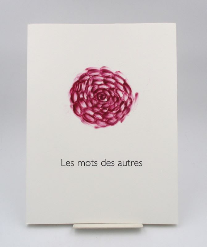 Couverture du livre Estimation du livre « les mots des autres »