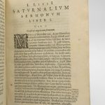 Couverture du livre Estimation du livre « justi Lipsi Saturnalium Sermonum Libri Duo, qui de Gladiatoribus. Editio ultima, & castigatissima. Cum aeneis Figuris. (Gladiateurs / Gladiators). »