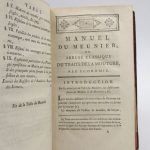 Couverture du livre Estimation du livre « manuel du meunier et du charpentier de moulins, ou Abrégé classique du traité de la mouture par économie.Mémoires sur les avantages de la mouture économique et du commerce des farines.L’Art de faire le vin rouge, contenant les premiers procédés publiés par l’auteur, et les nouveaux qu’il a imaginés depuis … »