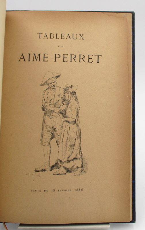 Couverture du livre Estimation du livre « tableaux par Aimé Perret. Vente du 18 février 1886 »