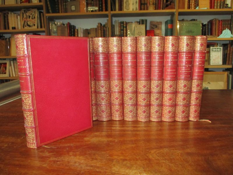 Couverture du livre Estimation du livre « oeuvres complètes de Alfred de Musset »