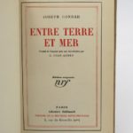 Couverture du livre Estimation du livre « entre terre et mer »