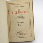 Couverture du livre Estimation du livre « la Ligne d’ombre. Une confession »