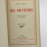 Couverture du livre Estimation du livre « des Souvenirs »