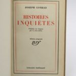 Couverture du livre Estimation du livre « histoire inquiètes »