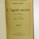 Couverture du livre Estimation du livre « l’Agent secret »