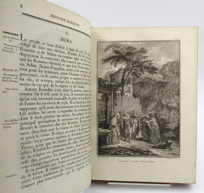 Couverture du livre Estimation du livre « abrégé de l’histoire Romaine, orné de 49 gravures, qui en représentent les principaux sujets »