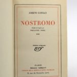 Couverture du livre Estimation du livre « nostromo. Traduit de l’anglais par Philippe Neel. »