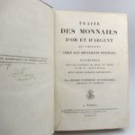 Couverture du livre Estimation du livre « traité des Monnaies d’or et d’argent qui circulent chez les différents peuples; examinées sous les rapports du poids, du titre et de la valeur réelle, avec leurs diverses empreintes »