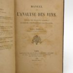 Couverture du livre Estimation du livre « manuel de l’analyse des vins. Dosage des éléments naturels, recherche analytique des falsifications »