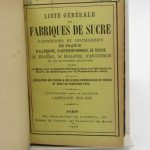 Couverture du livre Estimation du livre « liste générale des fabriques du sucre, distilleries et raffineries de France, de Belgique, de Hollande, d’Angleterre, d’Allemagne, d’Autriche-Hongrie et des colonies (Campagne 1891-92), (Campagne 1893-93), (Campagne 1901-1902), (Campagne 1905-1906), (Campagne 1906-1907), (Campagne 1909-1910), (Campagne 1910-1911), (Campagne 1911-1912), »