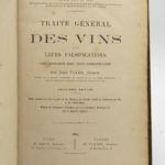 Couverture du livre Estimation du livre « traité général des vins et de leurs falsifications. D’après le mémoire couronné, remanié, corrigé et considérablement augmenté »