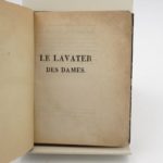 Couverture du livre Estimation du livre « le Lavater des dames, ou l’art de connoitre les femmes sur leur physionomie; suivi d’un Essai sur les Moyens de Procréer des Enfans d’Esprit »