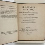 Couverture du livre Estimation du livre « le Lavater des dames, ou l’art de connoitre les femmes sur leur physionomie; suivi d’un Essai sur les Moyens de Procréer des Enfans d’Esprit »