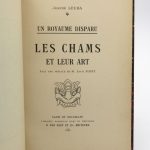Couverture du livre Estimation du livre « un Royaume disparu. Les Chams et leur Art »