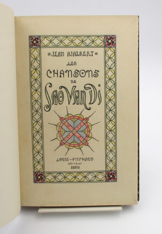 Couverture du livre Estimation du livre « les Chansons de Sao Van Di »