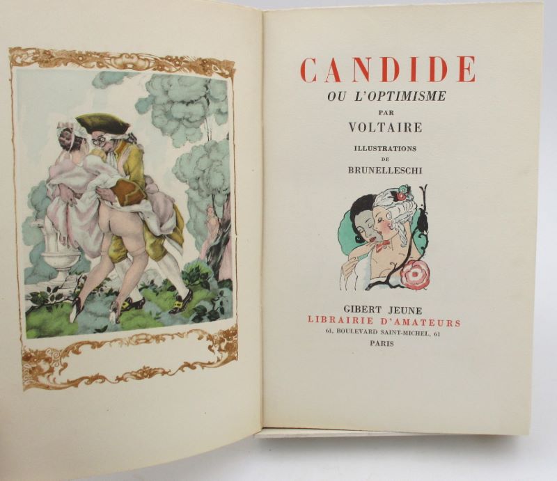 Couverture du livre Estimation du livre « candide ou l’optimisme »