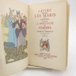 Couverture du livre Estimation du livre « satire contre les maris et L’Apologie des femmes »