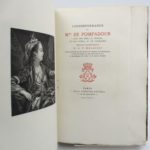 Couverture du livre Estimation du livre « correspondance de Madame de Pompadour avec son père, M. Poisson et son frère, M. de Vandières […] suivie de lettres de cette dame à la comtesse de Lutzelbourg, à Paris Duvernay, au duc d’Aiguillon, etc., et accompagnée de notes et de pièces annexes »