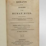 Couverture du livre Estimation du livre « essays on the powers of the human mind; to which are prefixed, an essay on quantity, and an analysis of Aristotle’ Logic. »