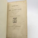 Couverture du livre Estimation du livre « mémoires de Madame la Duchesse de Gontaut, gouvernante des enfants de France pendant la restauration 1773-1836 »