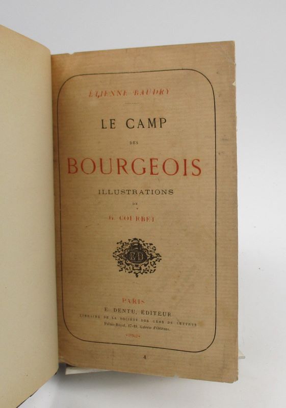 Couverture du livre Estimation du livre « le Camp des Bourgeois »