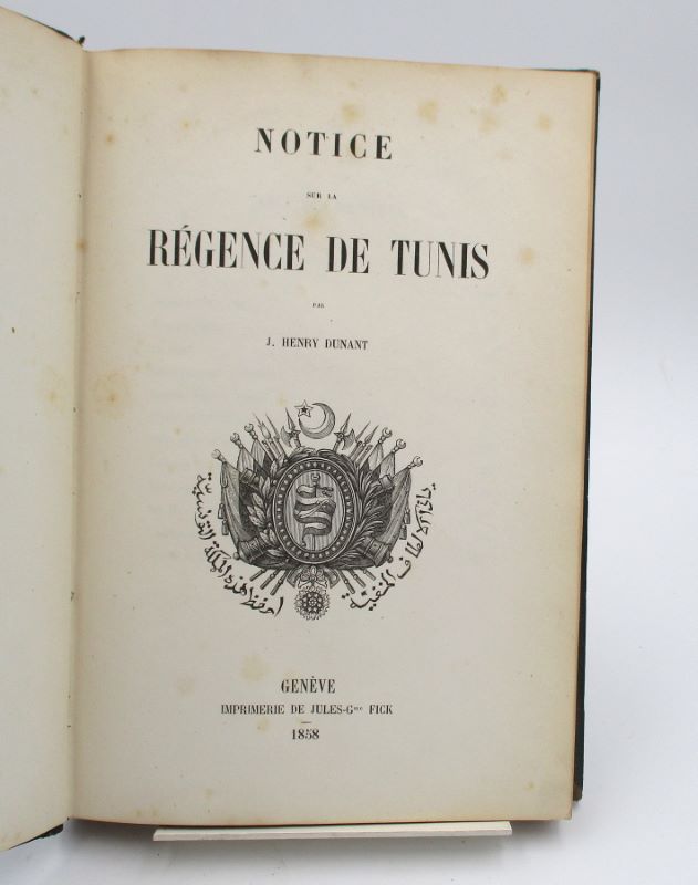 Couverture du livre Estimation du livre « notice de régence de Tunis »