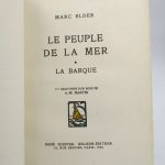 Couverture du livre Estimation du livre « le Peuple de la mer. La Barque »