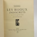Couverture du livre Estimation du livre « les Bijoux indiscrets »
