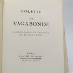 Couverture du livre Estimation du livre « la Vagabonde »