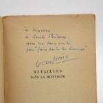 Couverture du livre Estimation du livre « batailles dans la montagne »