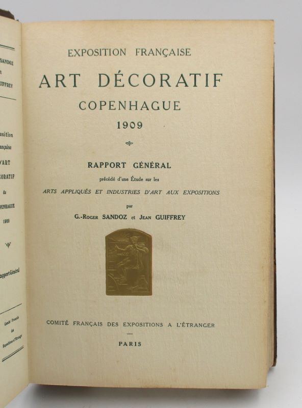 Couverture du livre Estimation du livre « exposition française d’art décoratif de Copenhague. »