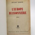 Couverture du livre Estimation du livre « l’Europe buissonnière »