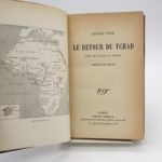 Couverture du livre Estimation du livre « le Retour du Tchad »