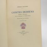 Couverture du livre Estimation du livre « contes indiens »