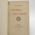 Couverture du livre Estimation du livre « trois Églises et trois primitifs »