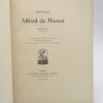 Couverture du livre Estimation du livre « oeuvres d’Alfred de Musset. Poésies (1828-1832) [et] Poésies (1833-1852) »